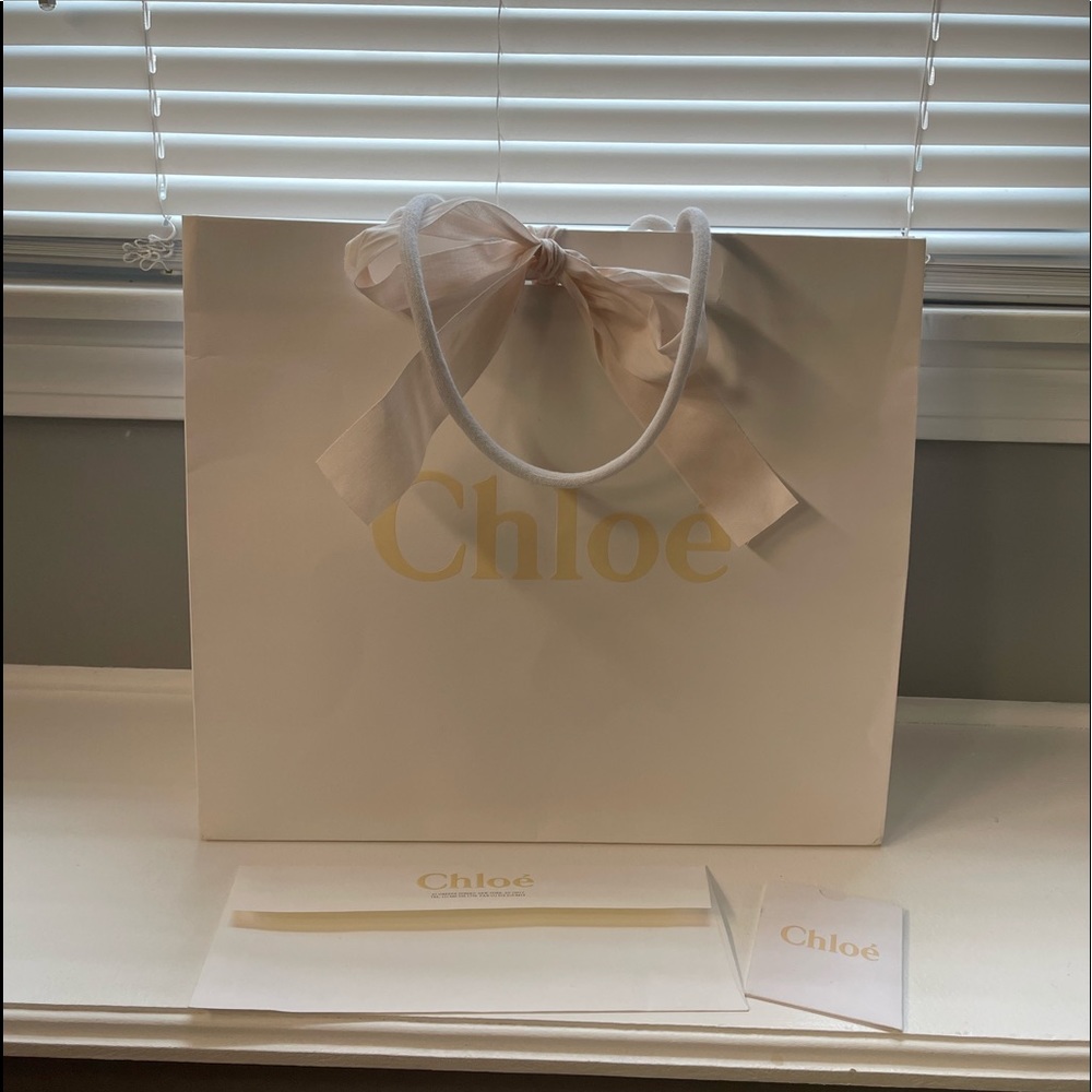 Chloe empty bag!!!